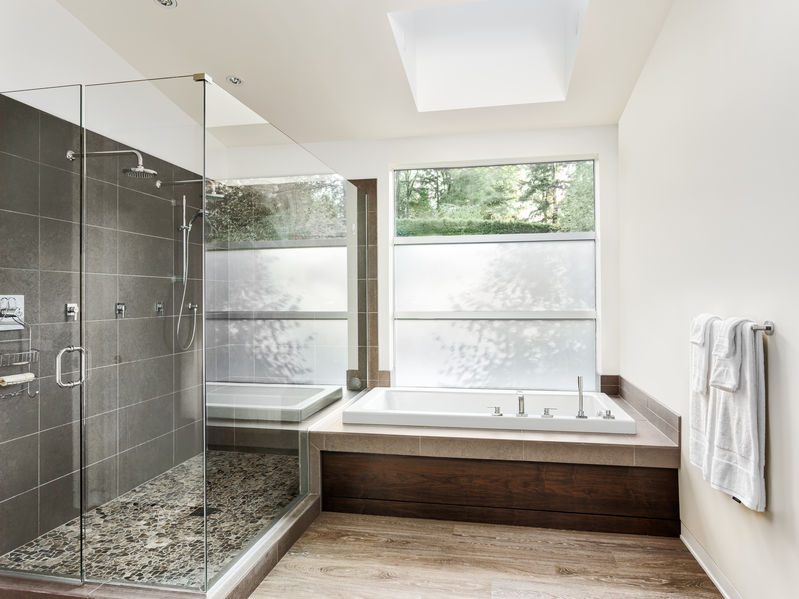 Bathroom Interior in New Luxury Home